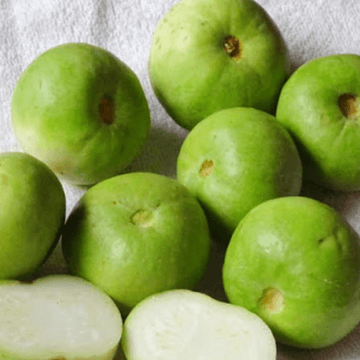 Round Gourd squash Tinday ٹینڈے