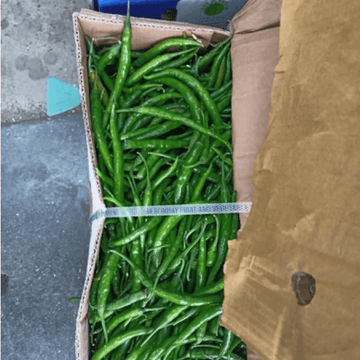 Green Chili Medium-Hari mirch - 1kg
