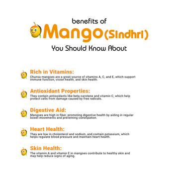 Aamb sindhri -(سندھڑی آم) - Benefits