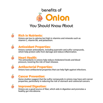 Onion - Pyaaz (پیاز) - Benefits