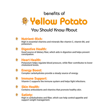 Yellow Potatoes(پیلے آلو) - Benefits